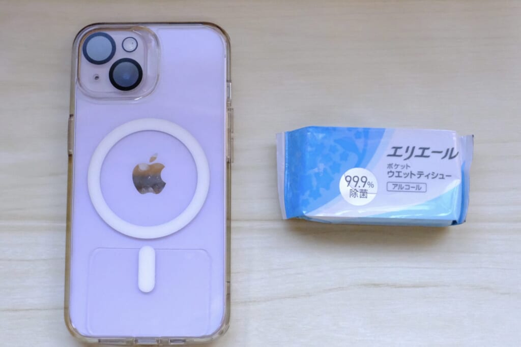 スマートフォンでサイズ感を確かめる