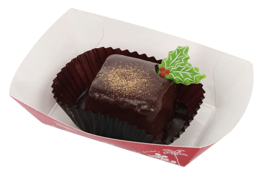 チョコレートケーキ、ディズニーシーのクリスマスレストランメニュー