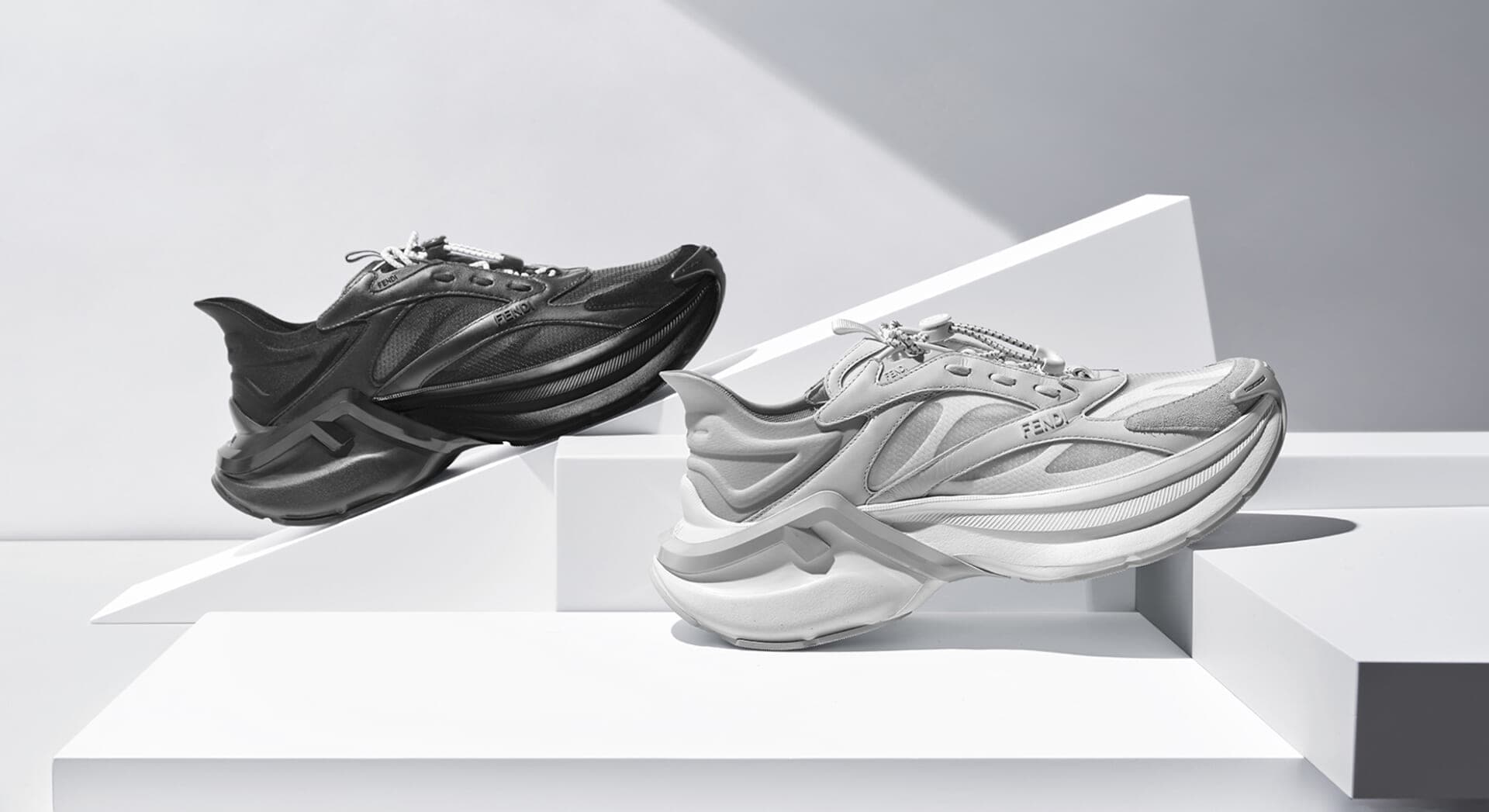 Confidence FAB CF プロモ FENDI】モードな足元を叶える「フェンディ フライト」は厚底でも超軽量