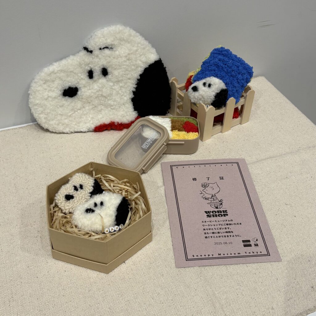 ワークショップの完成品