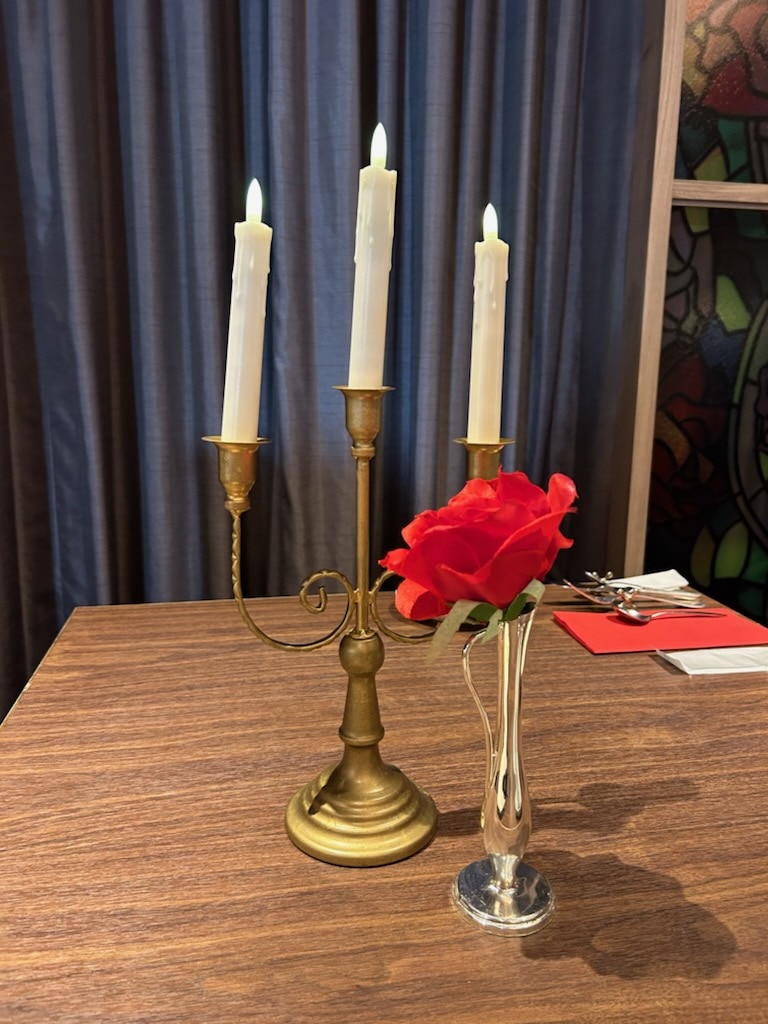 テーブルの様子