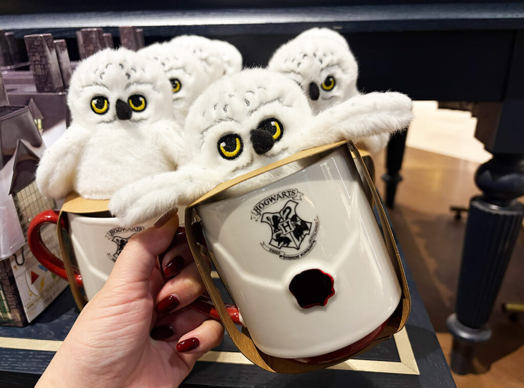 ホグワーツ入学許可証 マグカップ ＆ ヘドウィグ ぬいぐるみ ギフトセット
