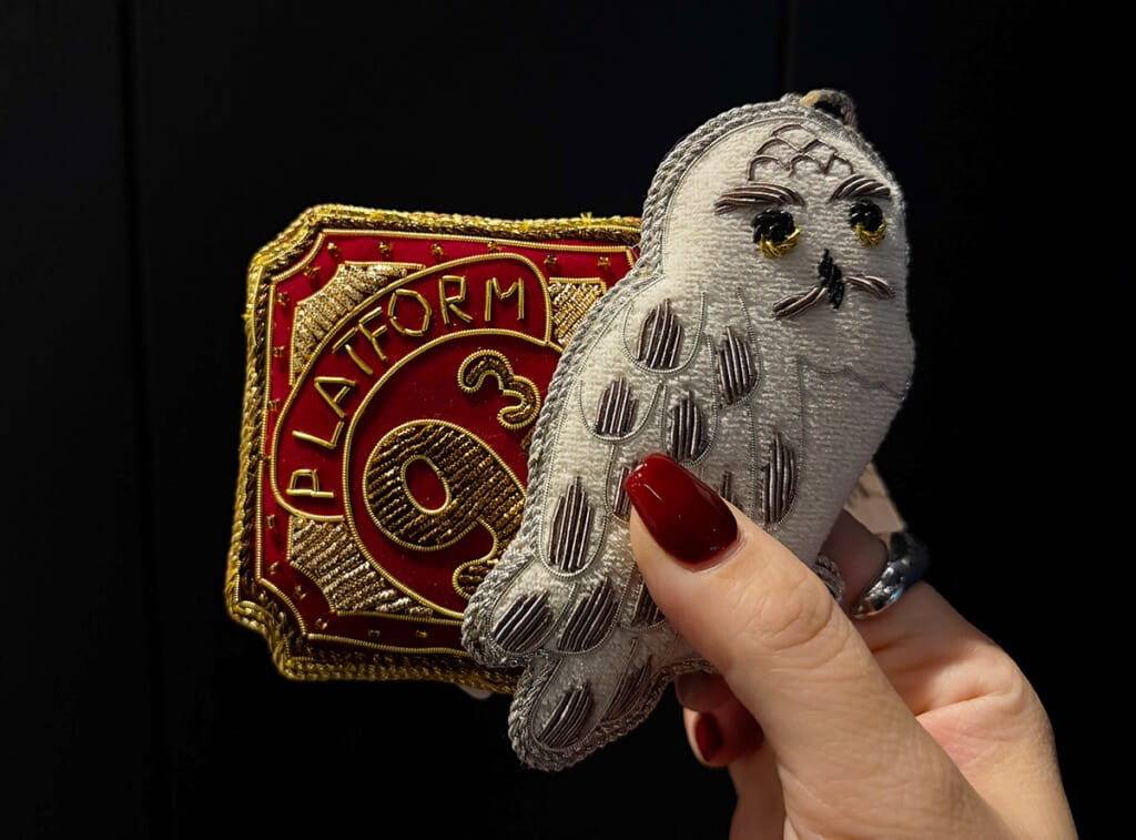 ヘドウィグ オーナメントと9と3/4番線 オーナメント