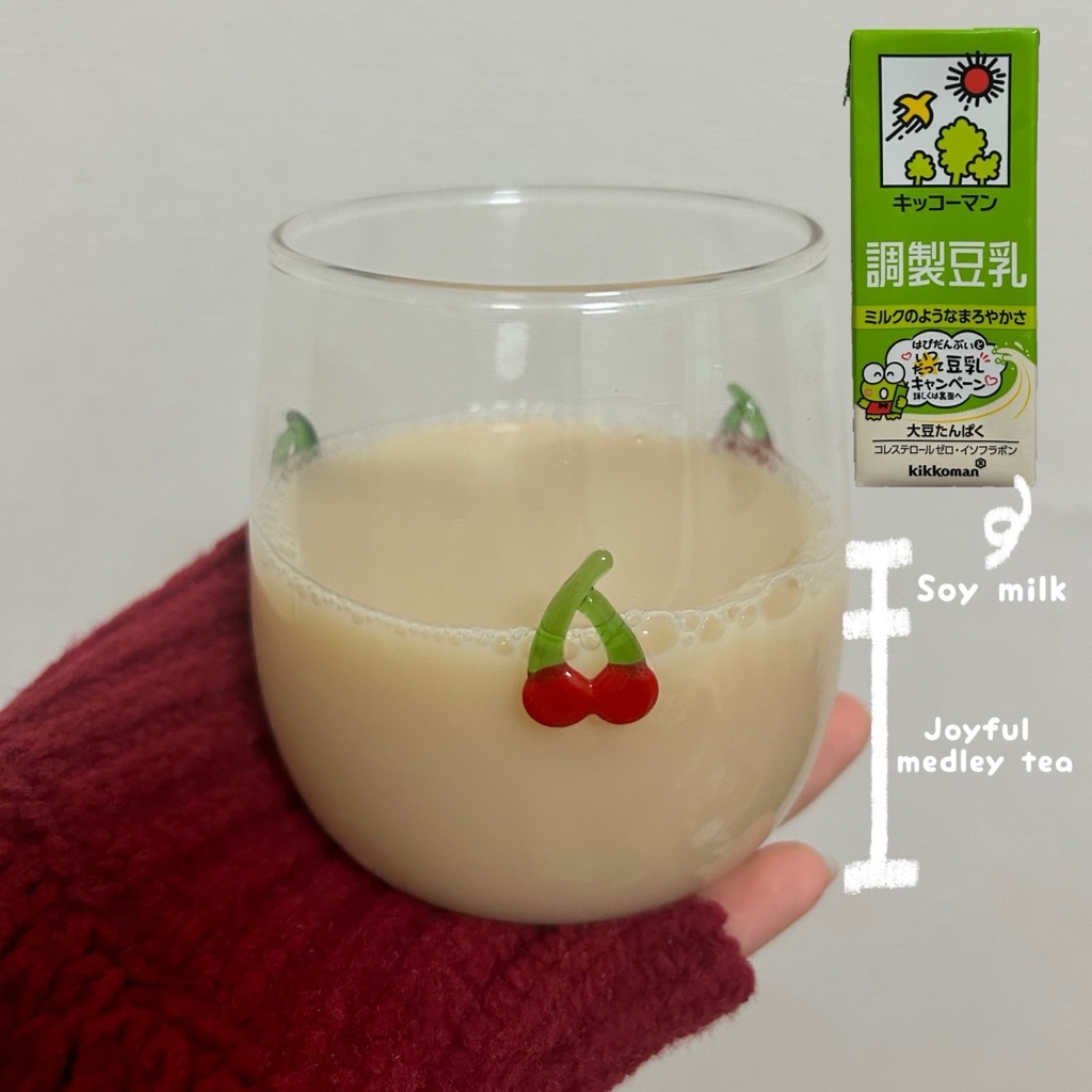 ジョイフルメドレーティーラテ　豆乳