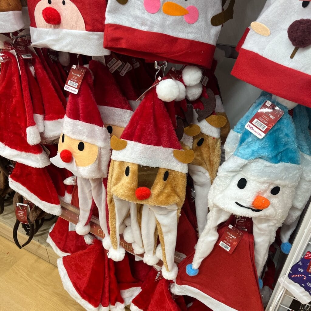 ダイソー クリスマス カチューシャ