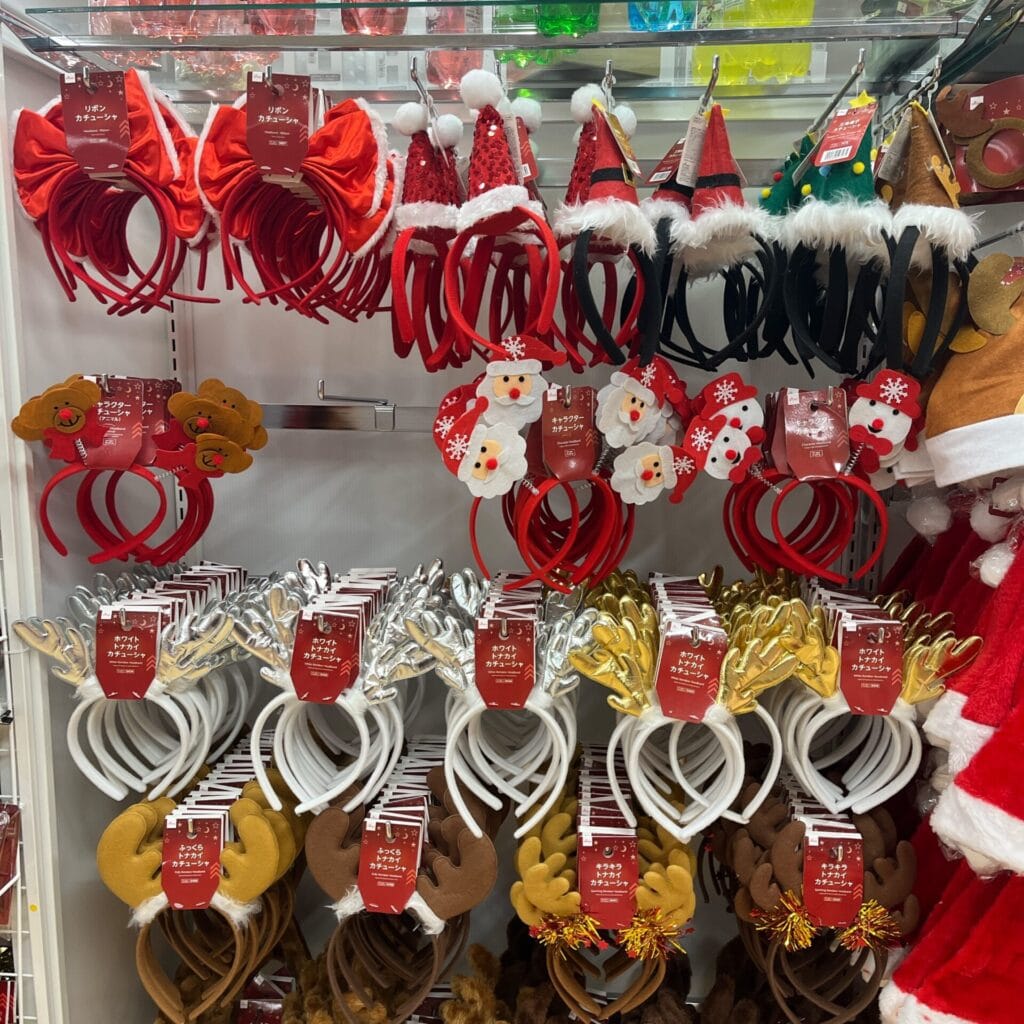 ダイソークリスマス カチューシャ 2