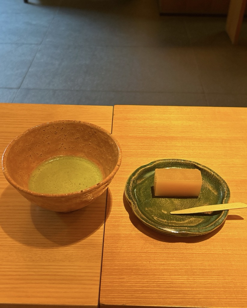松韻亭　抹茶と和菓子セット