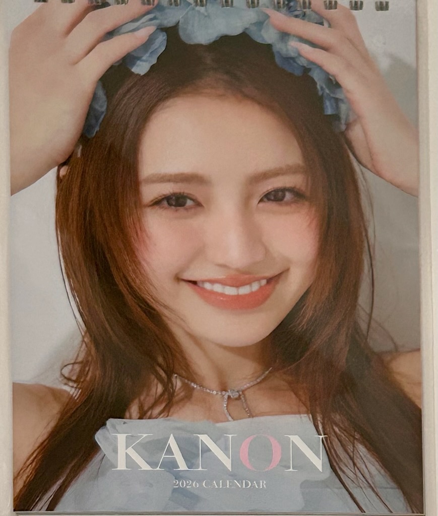 香音 2026 カレンダー 表紙