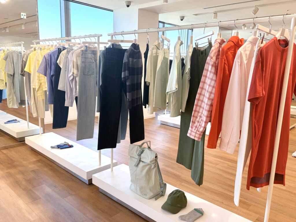 UNIQLOandJWAコラボの試着会会場の様子