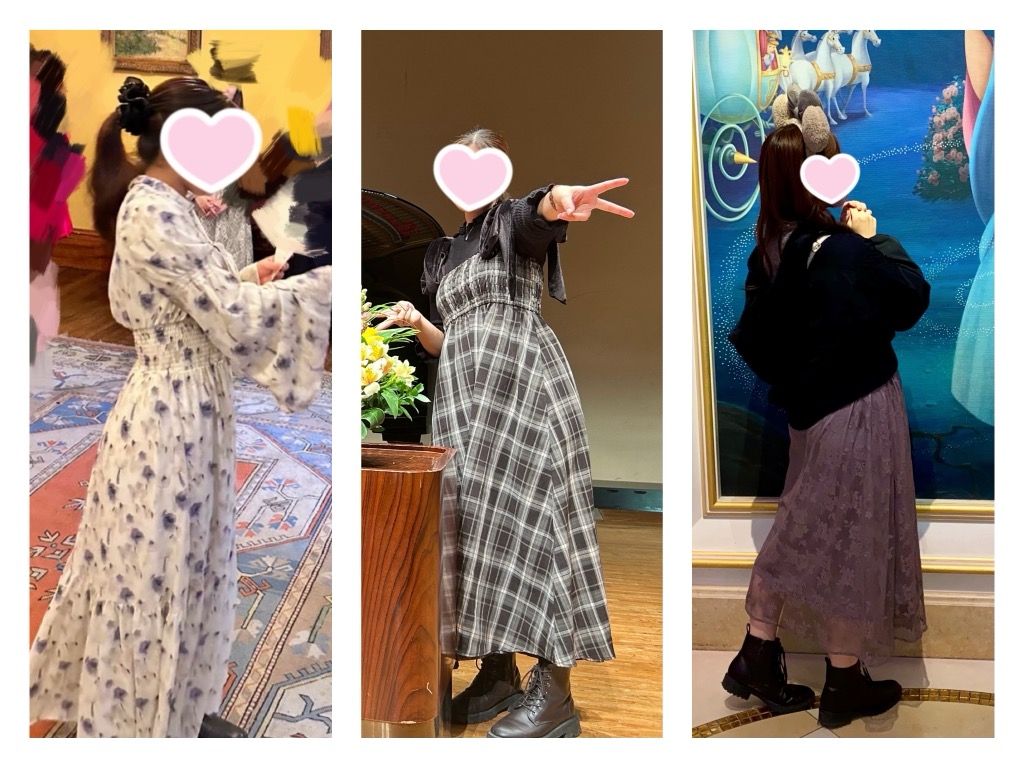 フレアワンピース