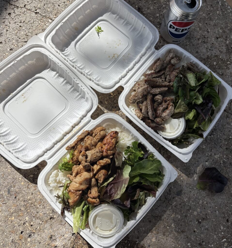 ステーキ・チキンプレート