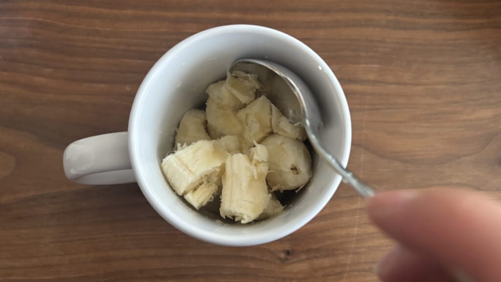 スプーンを使う