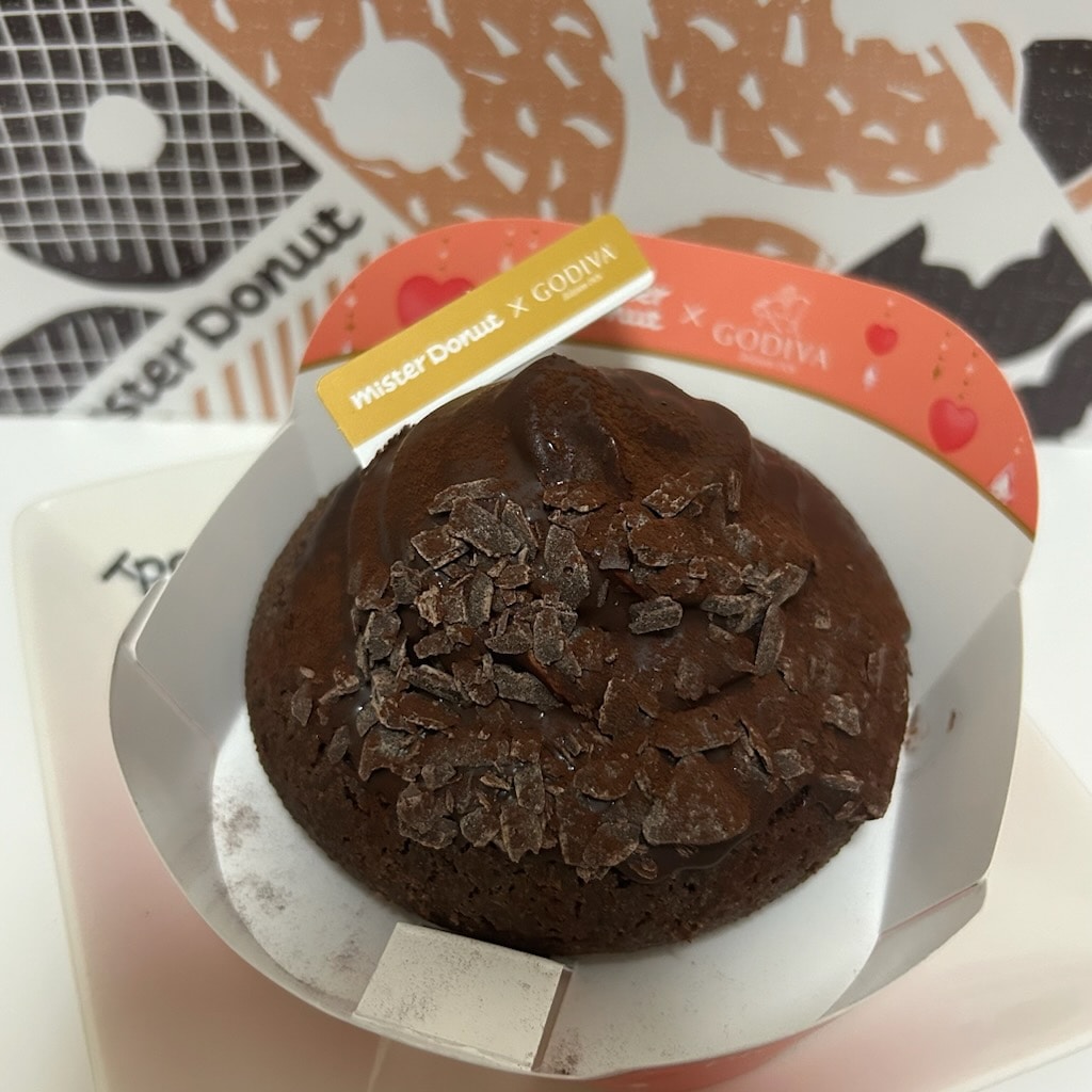 ミスド×ゴディバ　トリュフショコラドーナツ　ノワール　