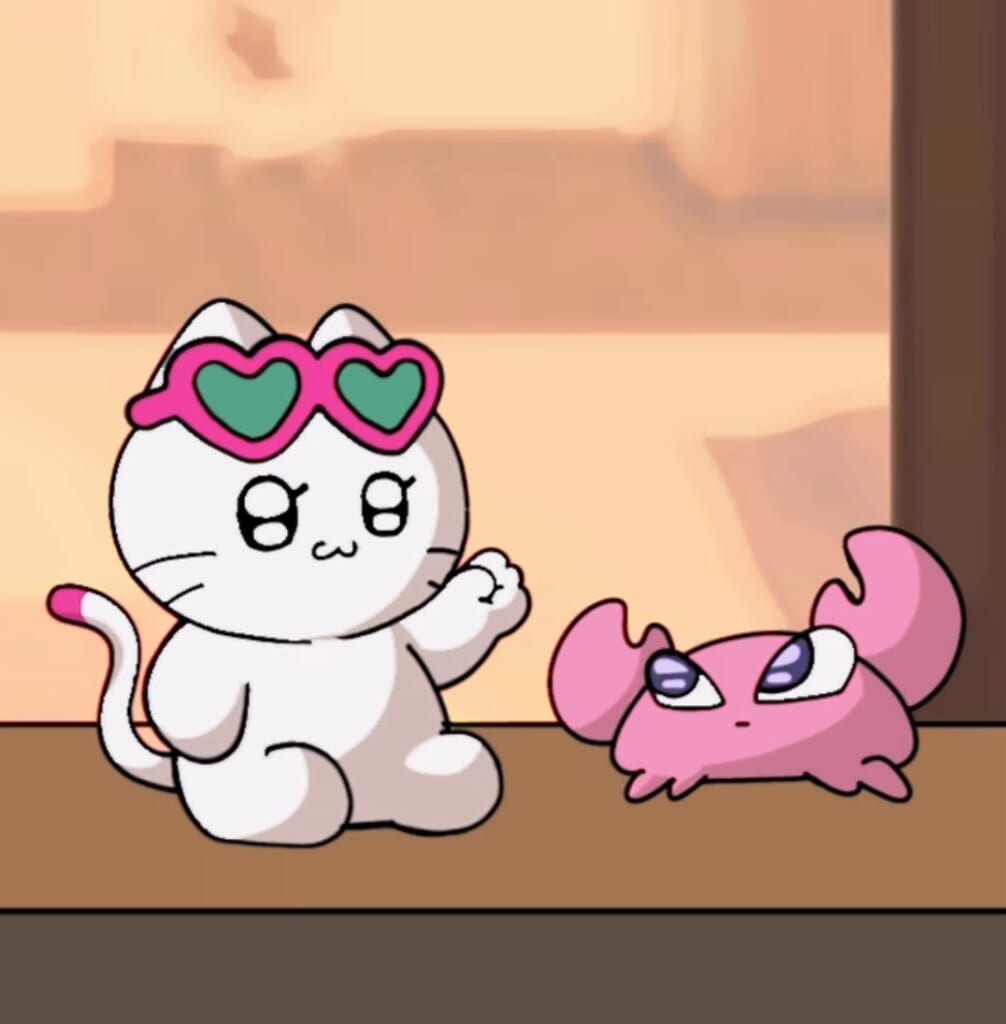 ギャルネコとかにぞう