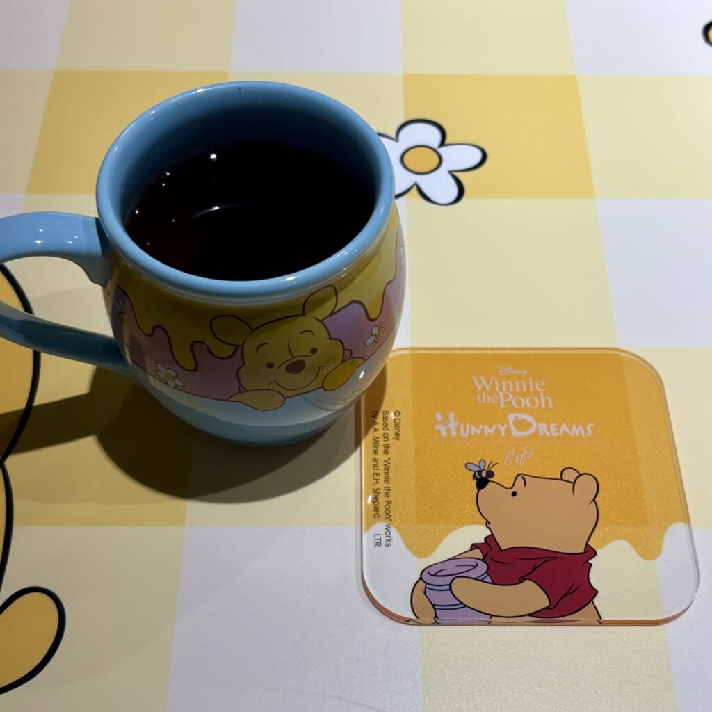 ホットティーとスーベニアのアクリルコースター