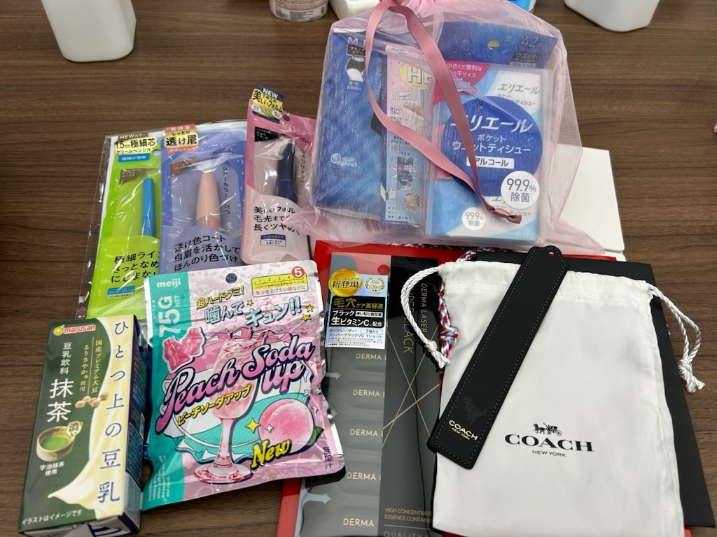 ノンノ大学生エディターズゼミのお土産