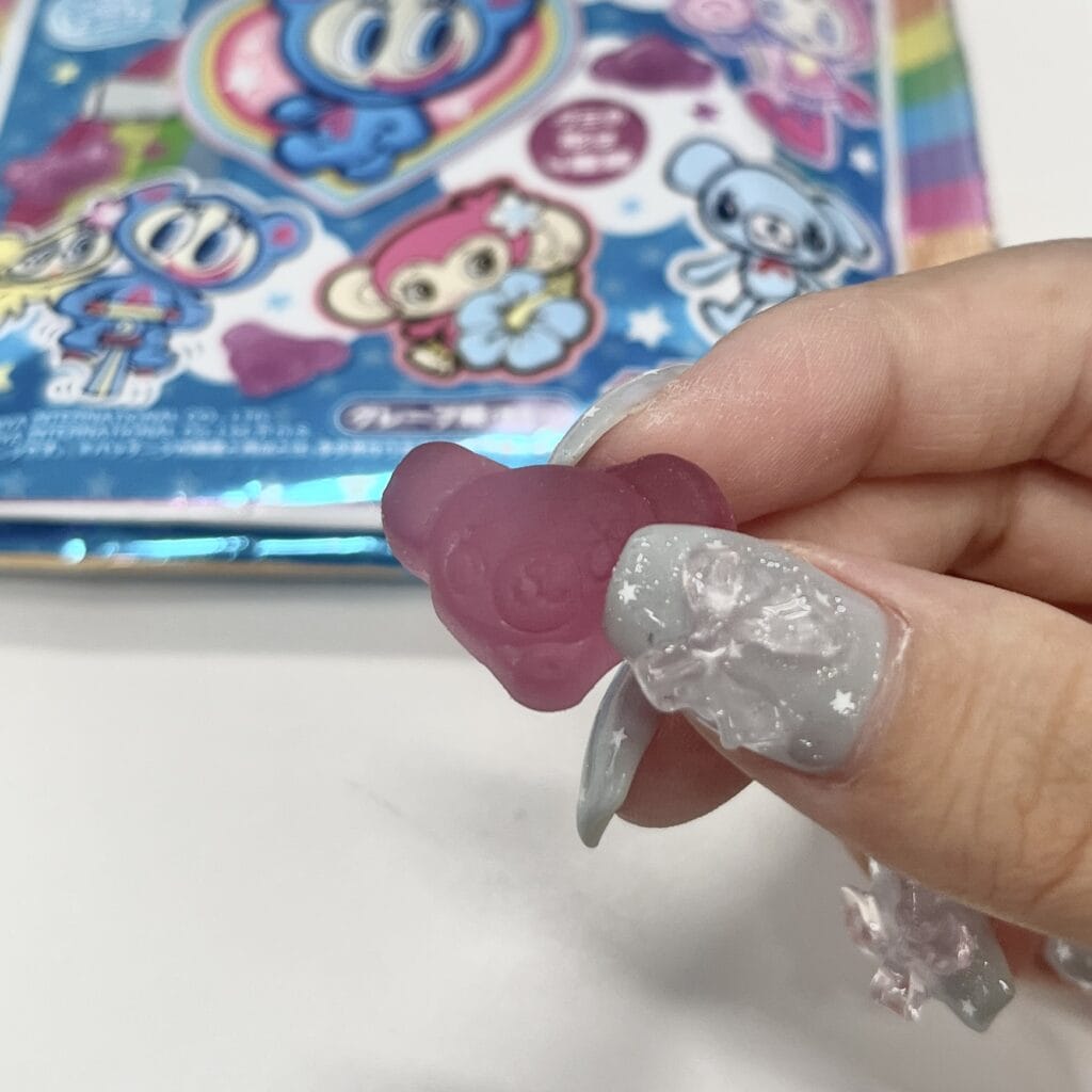 ナルミヤキャラクターズ
ラバークリップ付きグミ