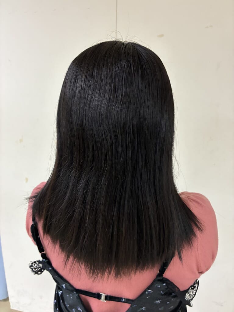「ヘアケアをした日」