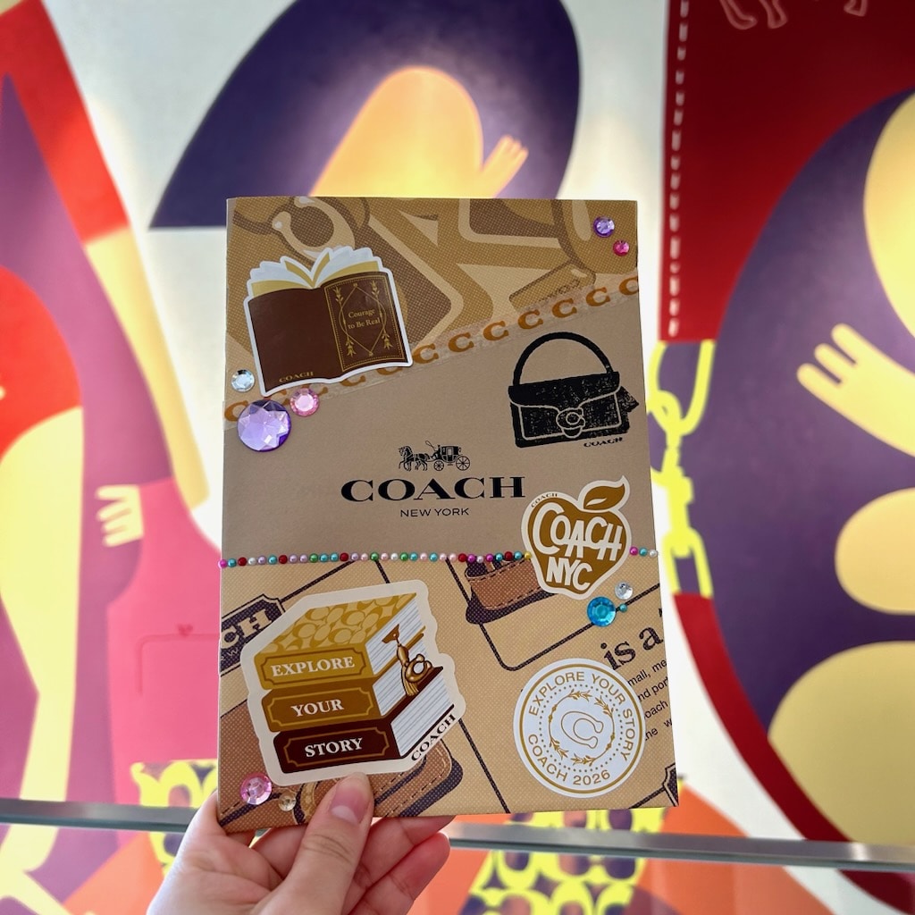 COACHオリジナルノートブック 表紙