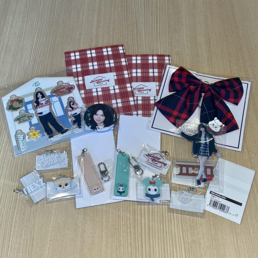 ポップアップストアでの購入品