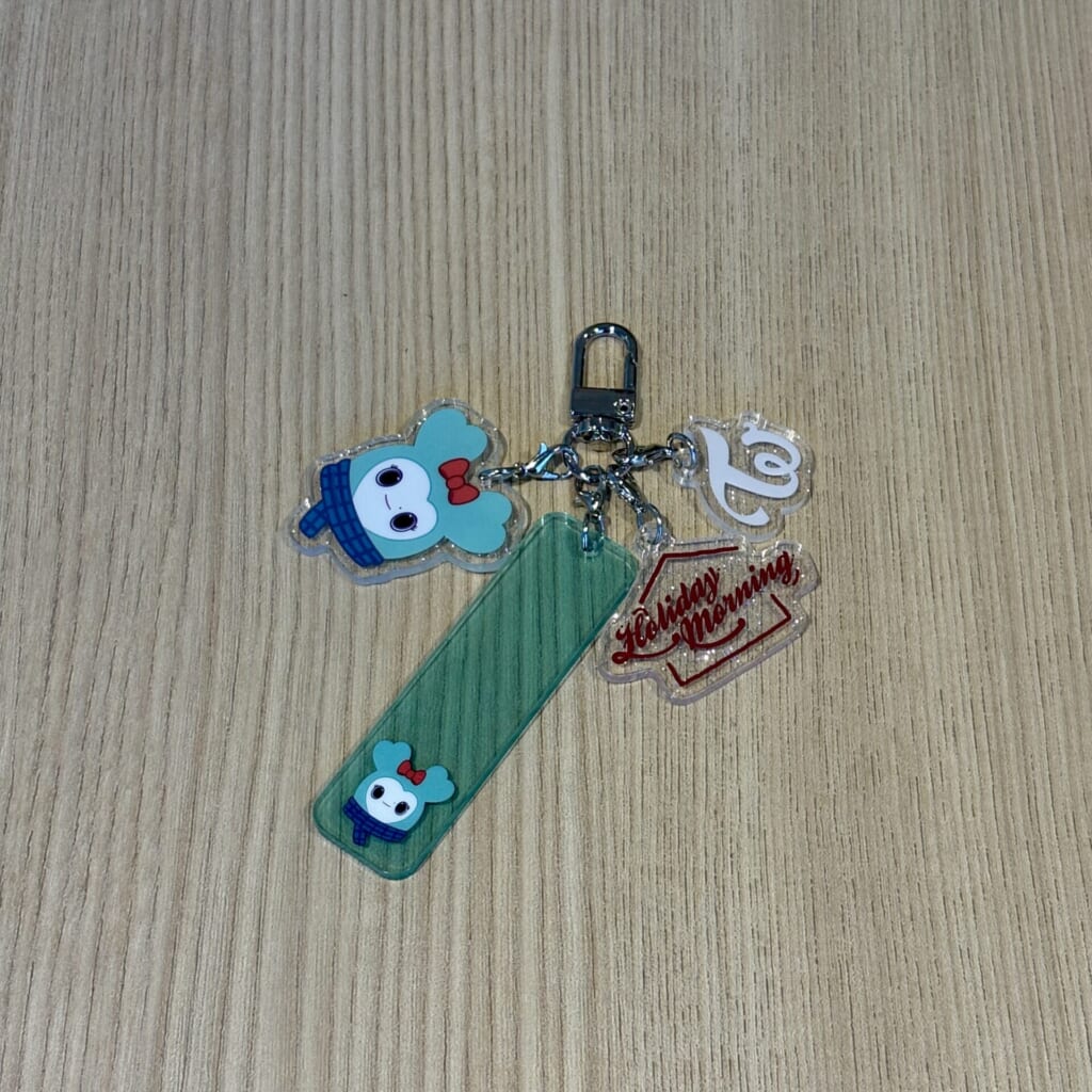 私が作ったミブリ―バージョンのネームキーホルダー