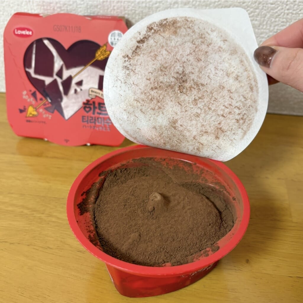 ハートティラミス
ハートの形写真映え◎