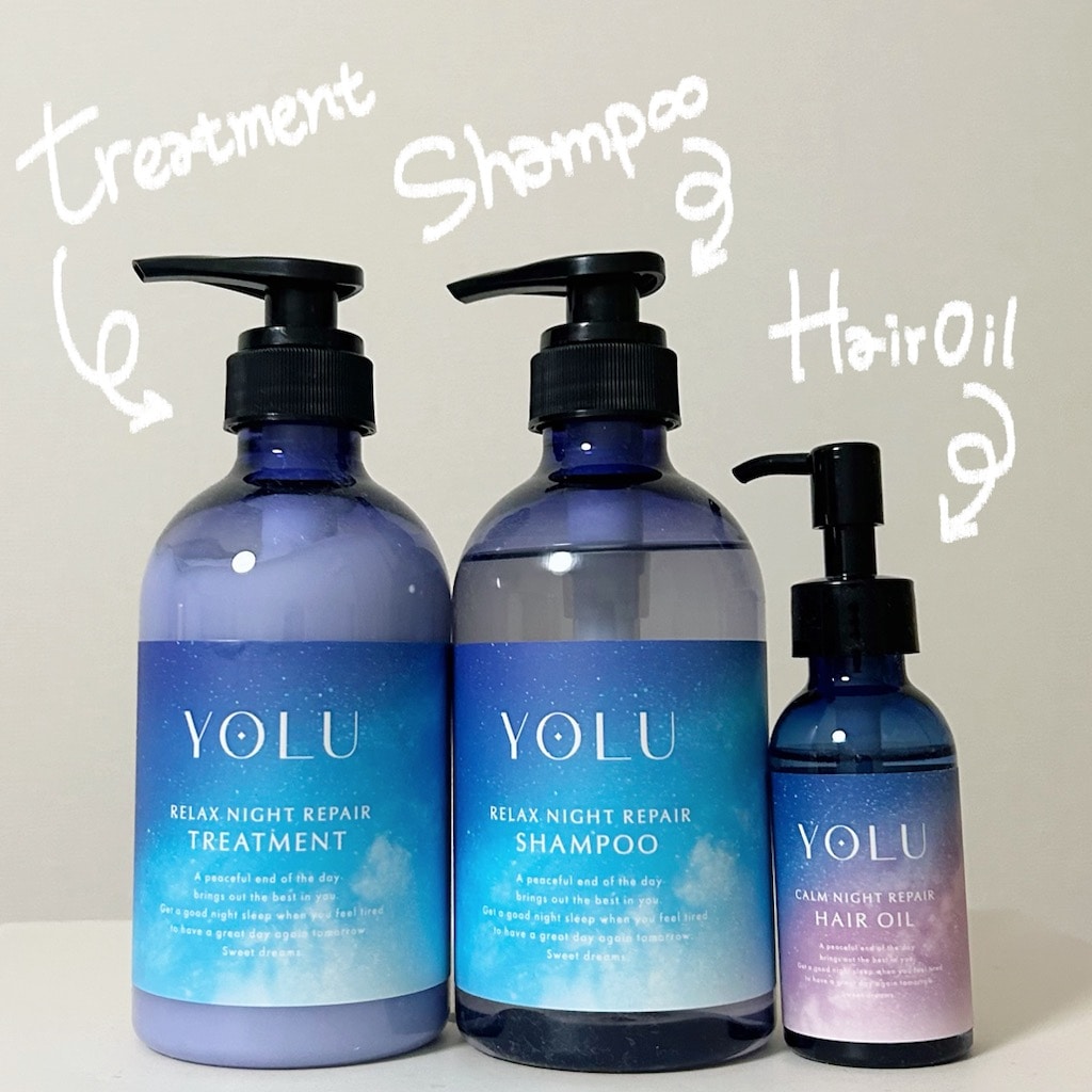 YOLU シャンプー/トリートメント/ヘアオイル