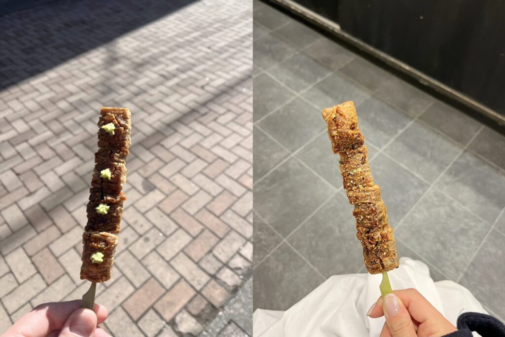 寺子屋本舗 軽井沢銀座通り店で食べたぬれおかき