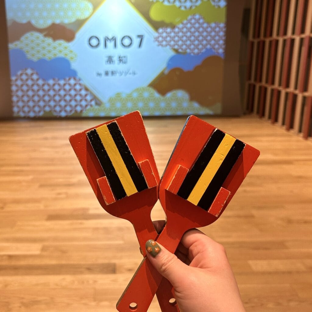 実際に使用した鳴子