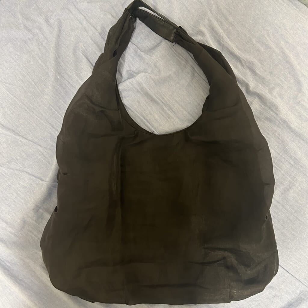 オーガンジー素材のバグの写真