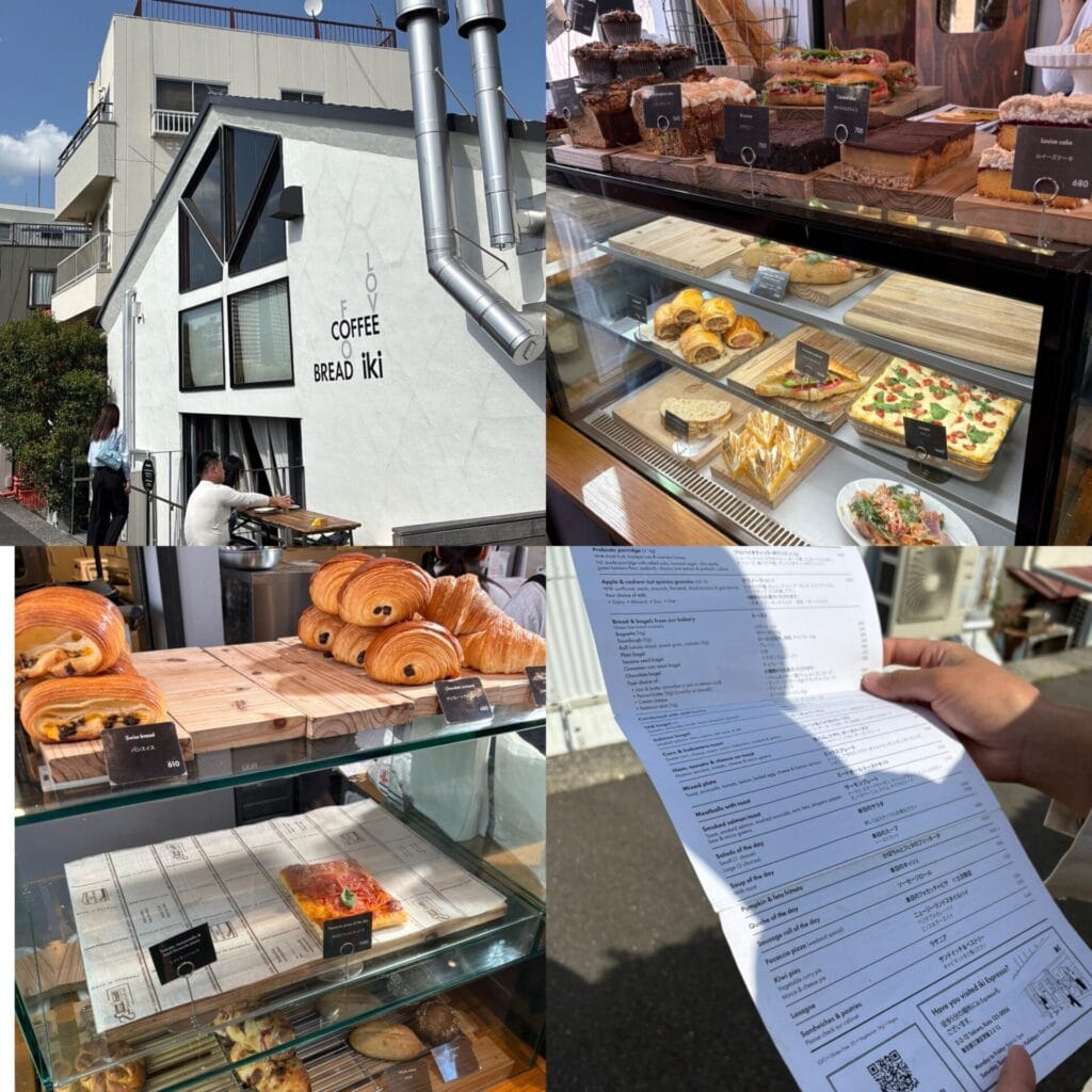 Ikibakery 外観　メニュー　清澄白河