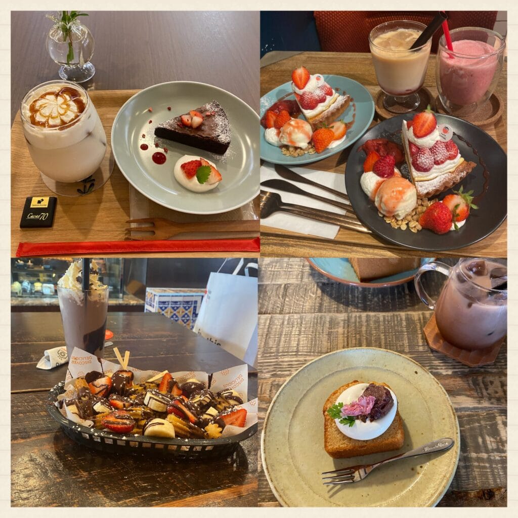 最近食べた甘いもの。