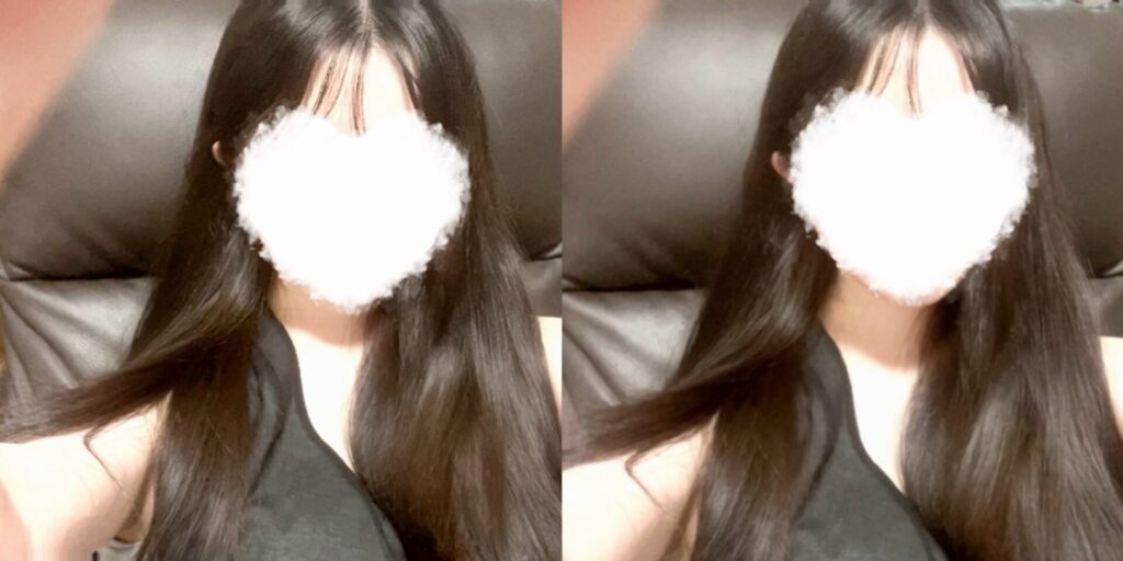現在の私の髪