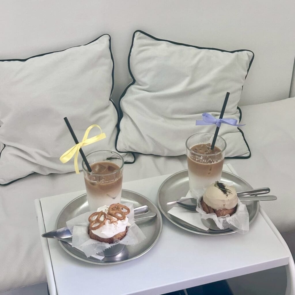 注文したメニュー