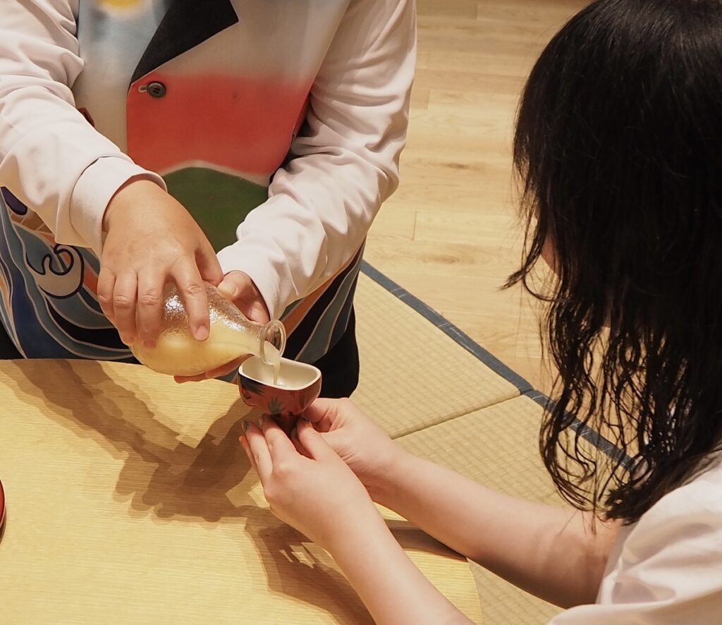 べく杯体験中の様子