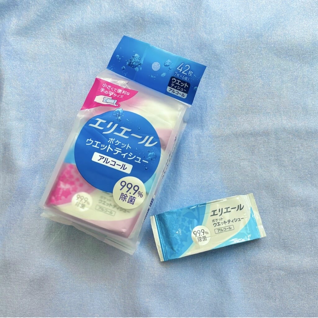 エリエールポケットウエットティシュー