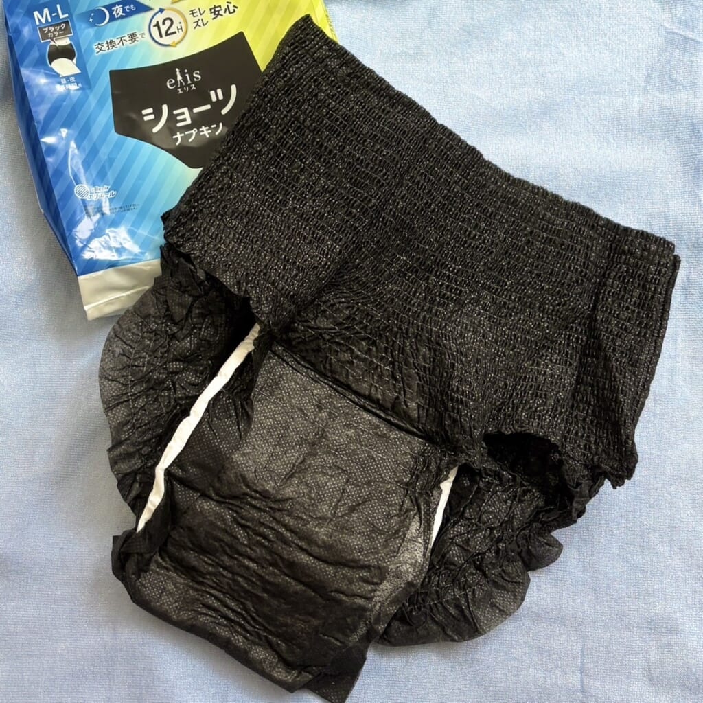 エリスショーツ
超うす型吸収体で安心