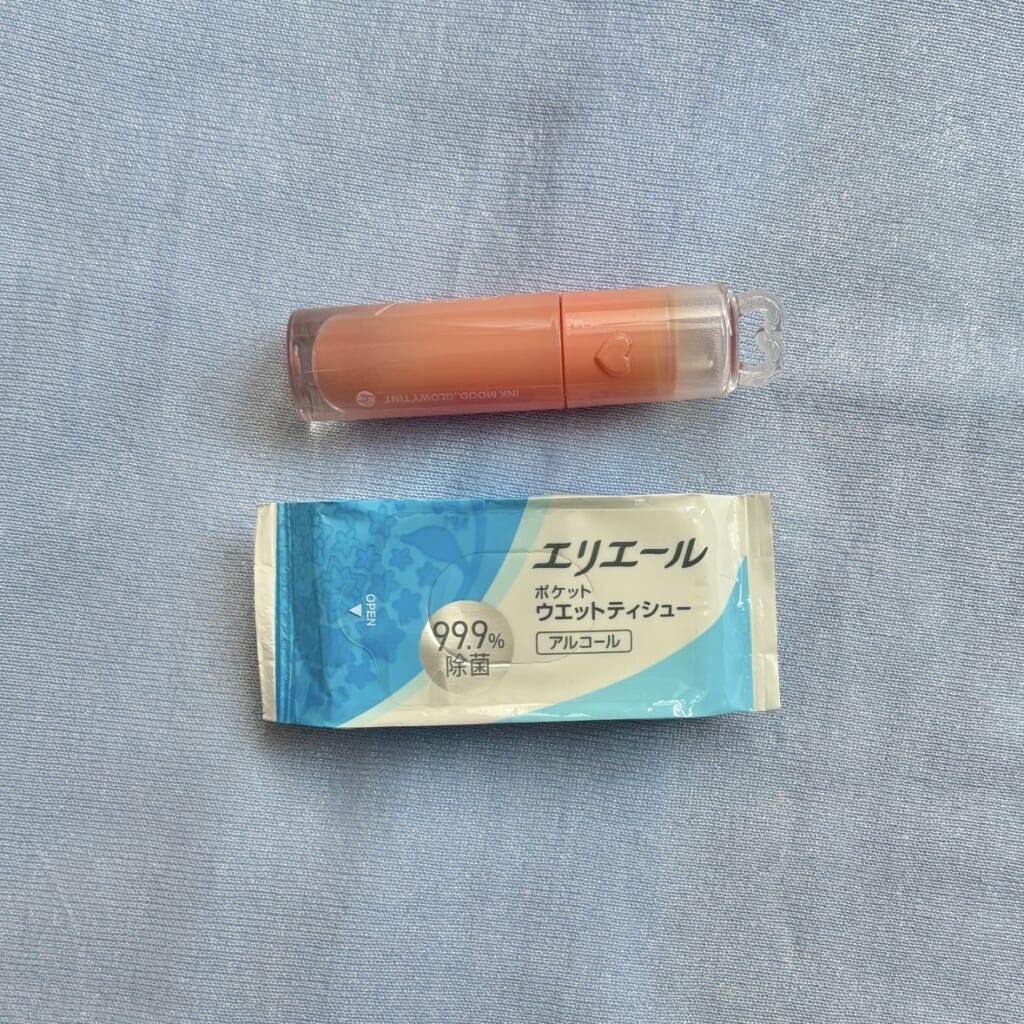 エリエール ポケットウエットティシュー 除菌アルコールタイプ
愛用ペリペラリップとほぼ同じサイズ