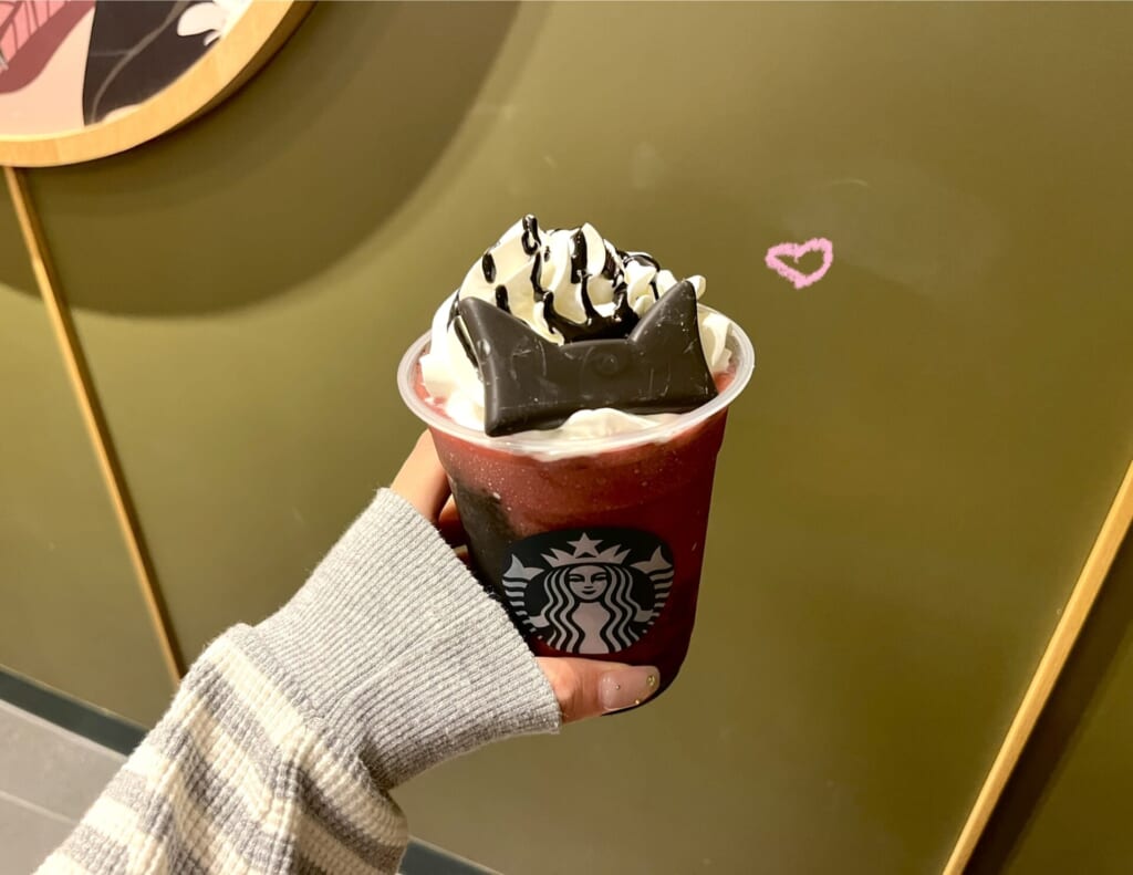 スタバハロウィン新作
アサイーベリーフラペチーノ