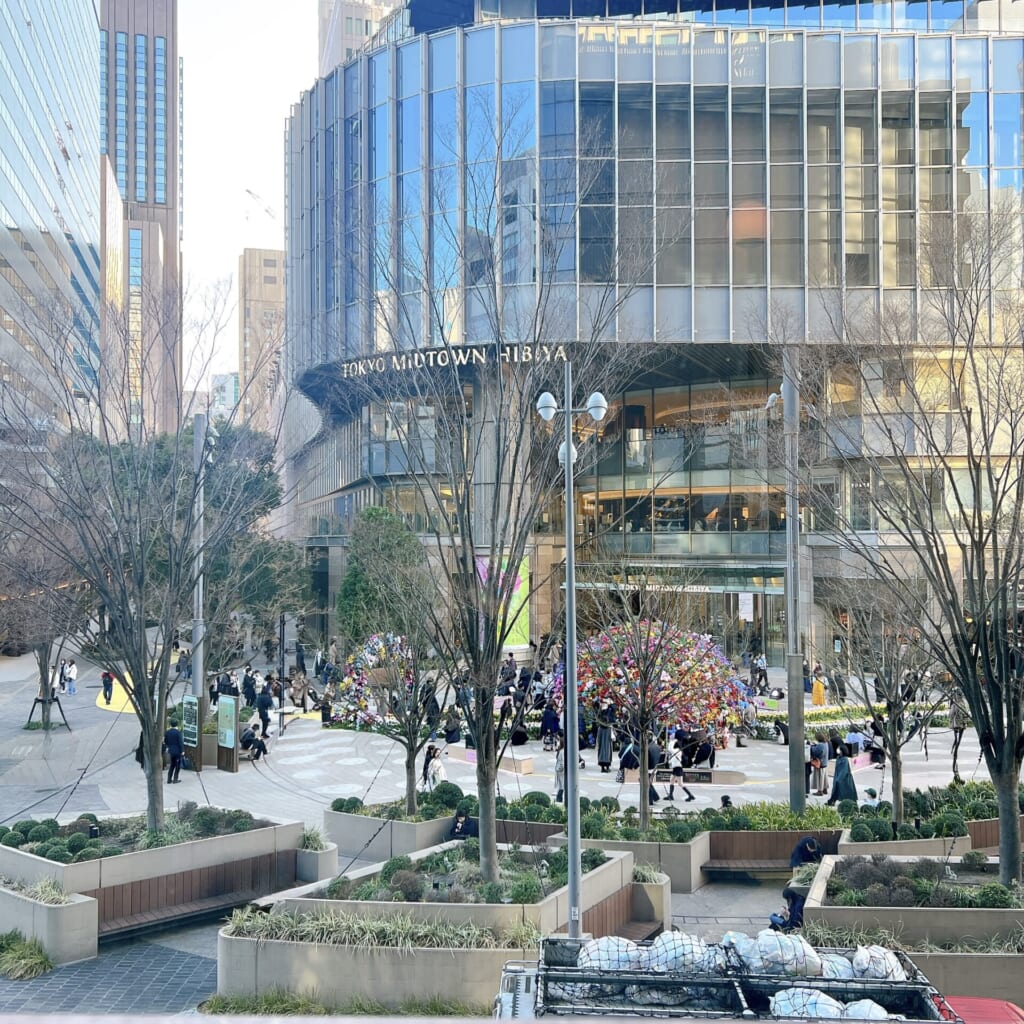 GODIVA caféからの景色