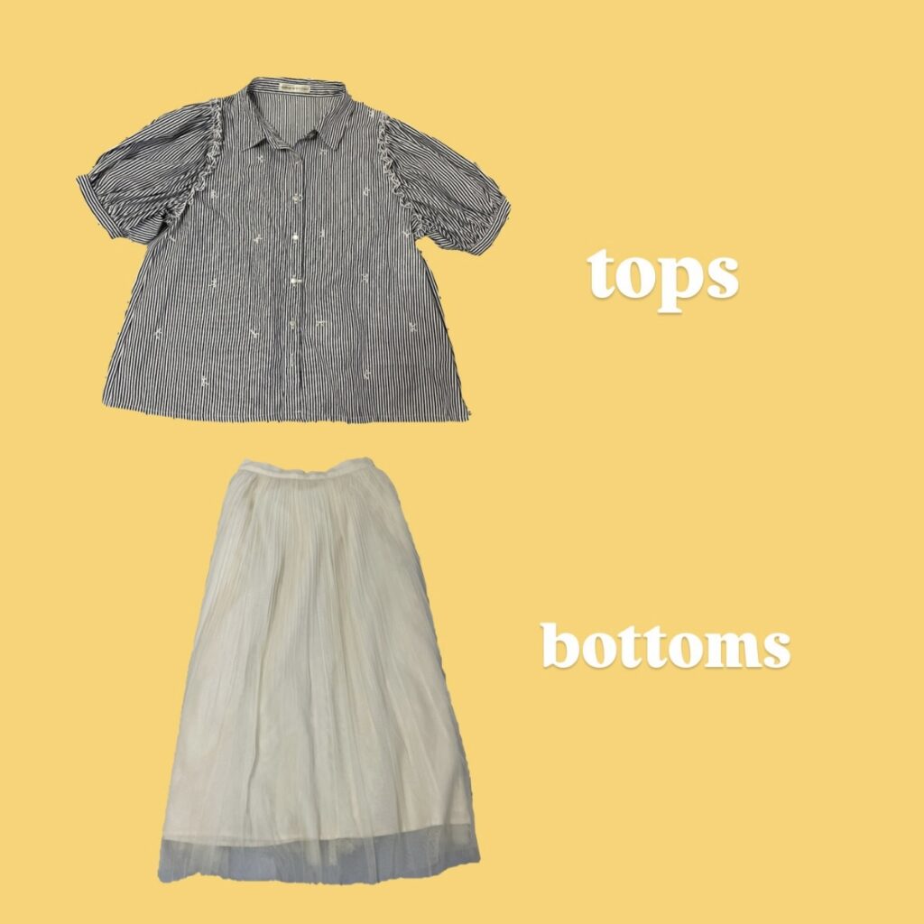 爽やかシャツコーデ