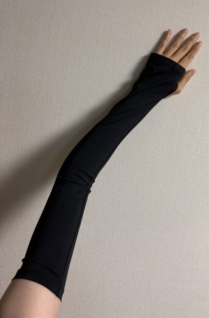 Pawinpaw　アームカバー　UVカット　着用画像　全体