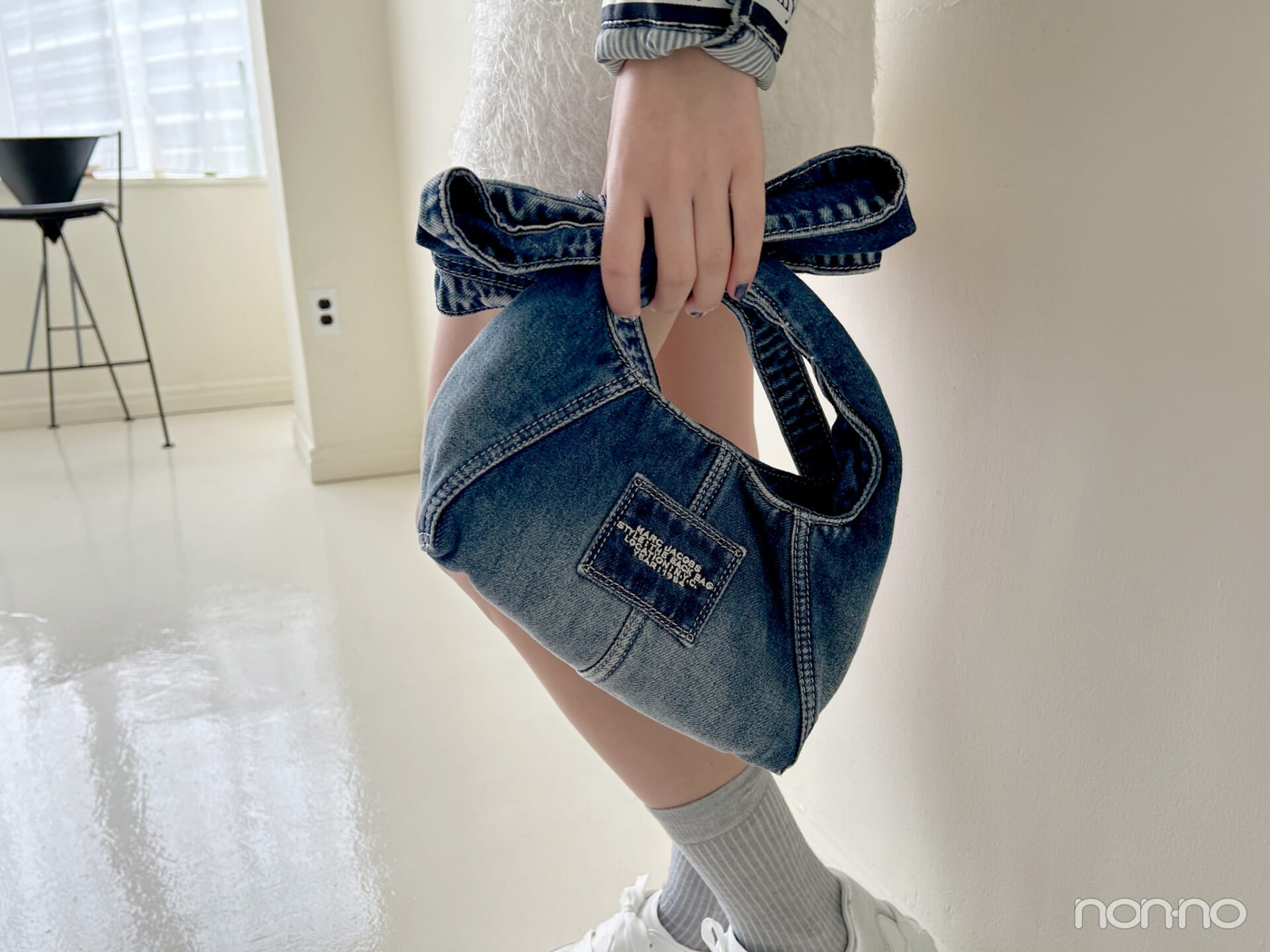 ノンノモデルの冬私服2026菊地姫奈のバッグ