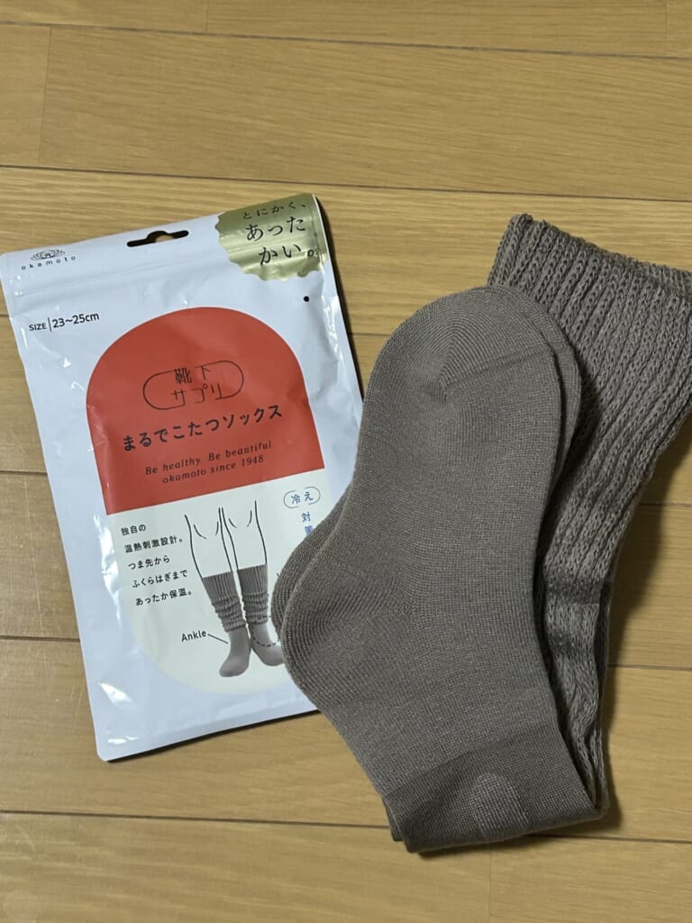 まるでこたつソックスパッケージ画像