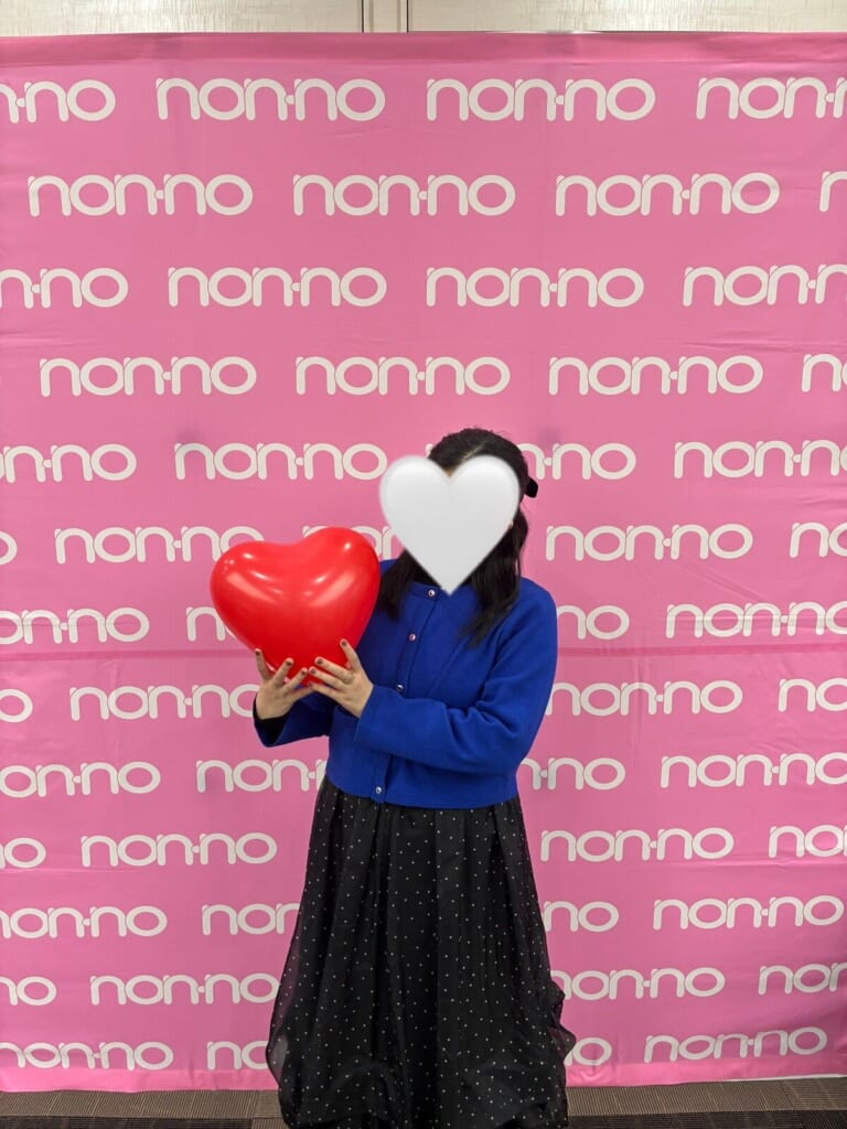 「non-no大学生エディターズ」「フォトスポット」「記念撮影」