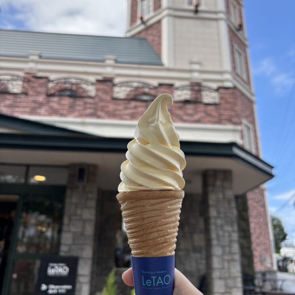 ルタオソフトクリーム