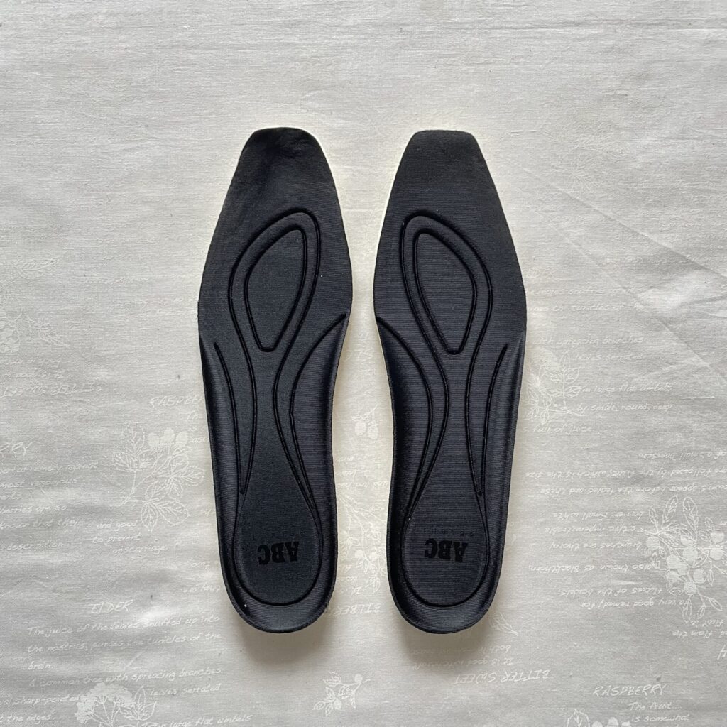 スクエアニットメリージェーン　中敷き