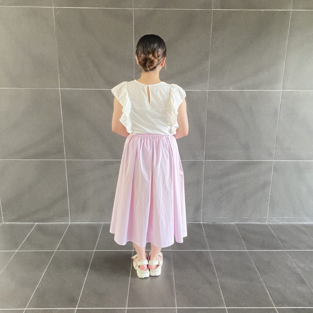 気温35℃の日のコーデ