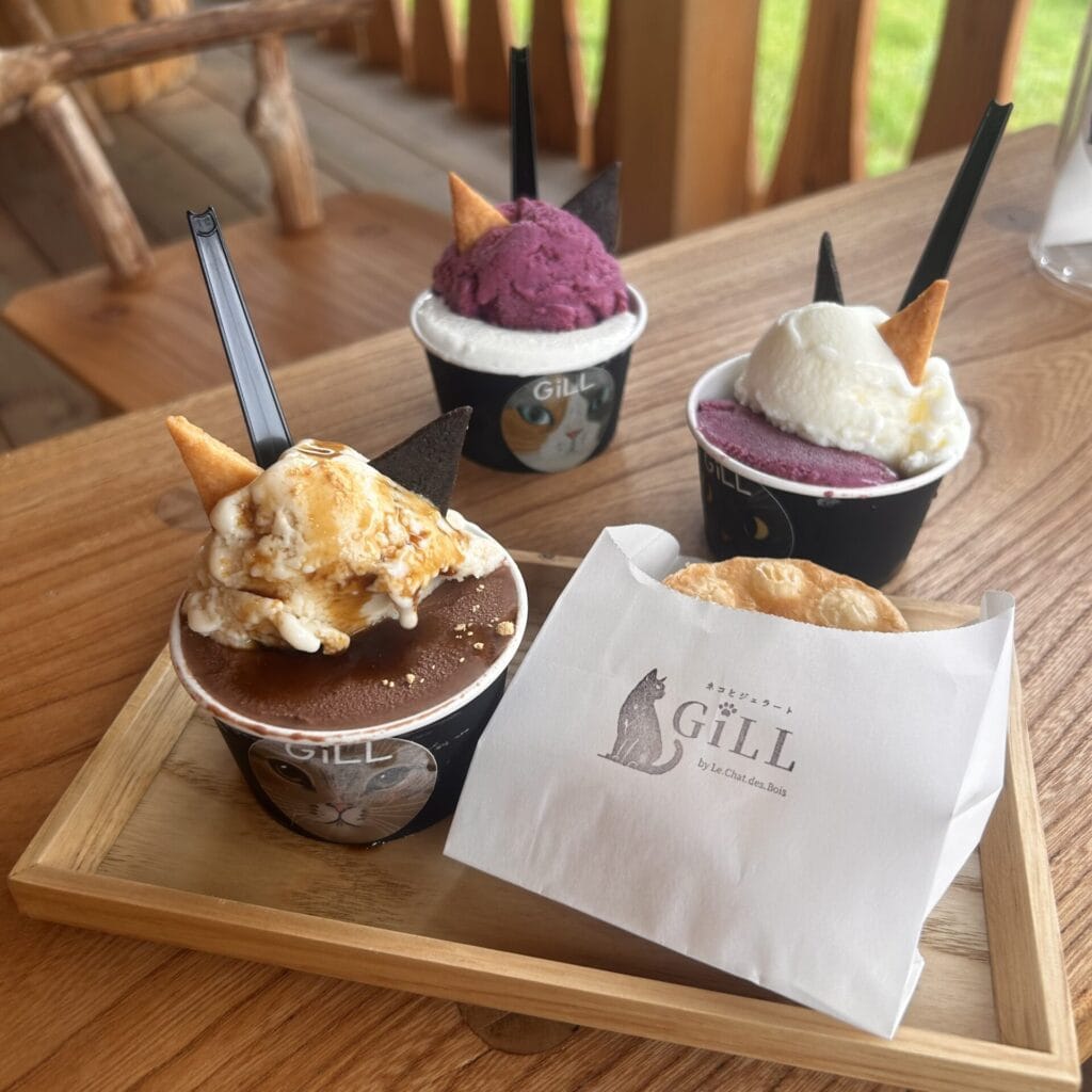 ジェラートとパイ