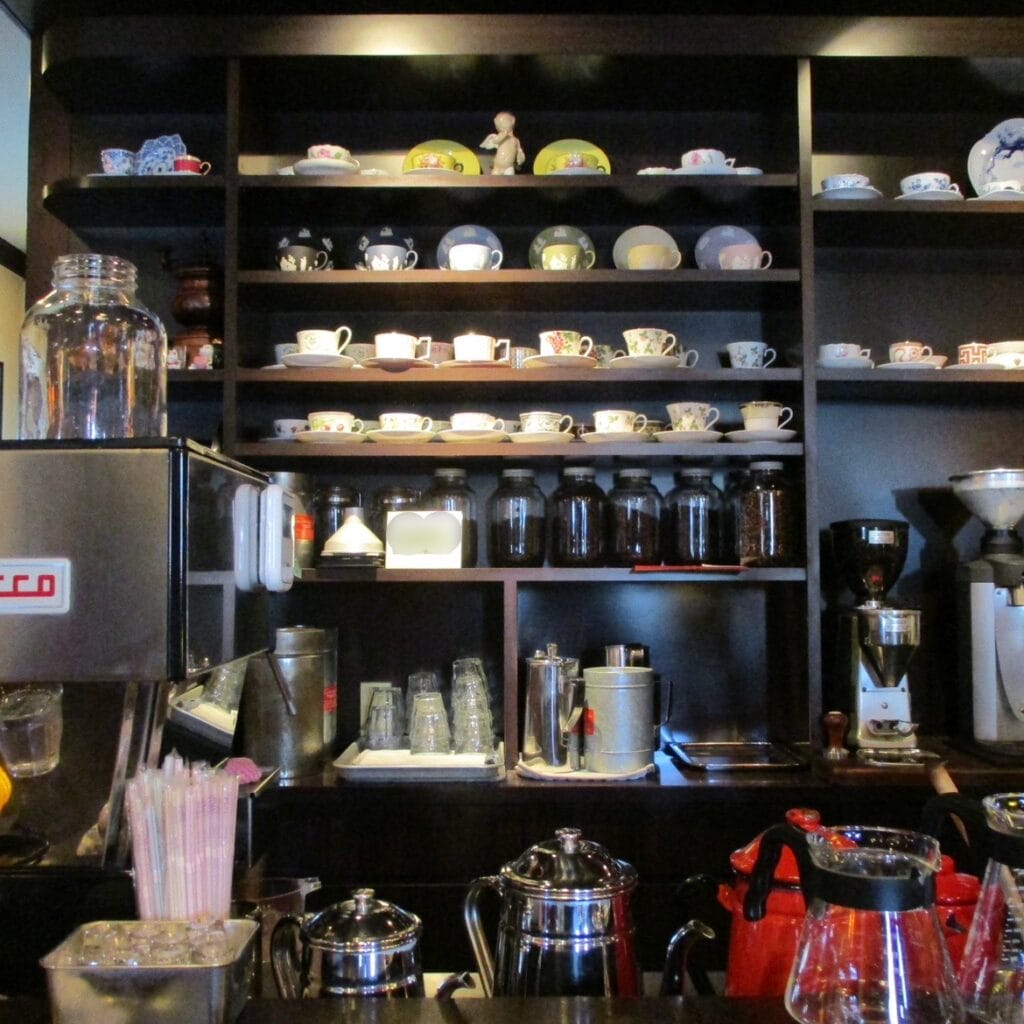 あかね珈琲館 中 鹿児島 カフェ